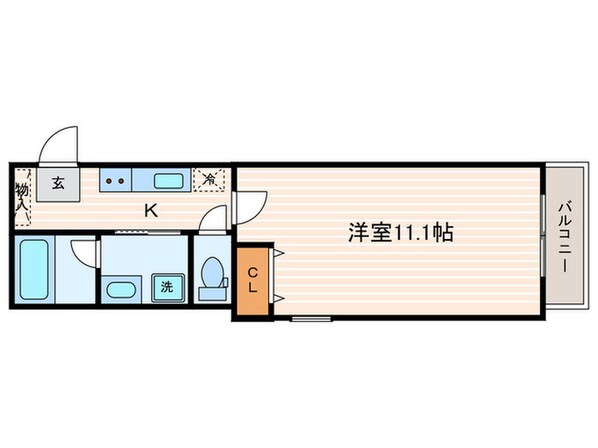 ソフィアブリュー御所南の物件間取画像